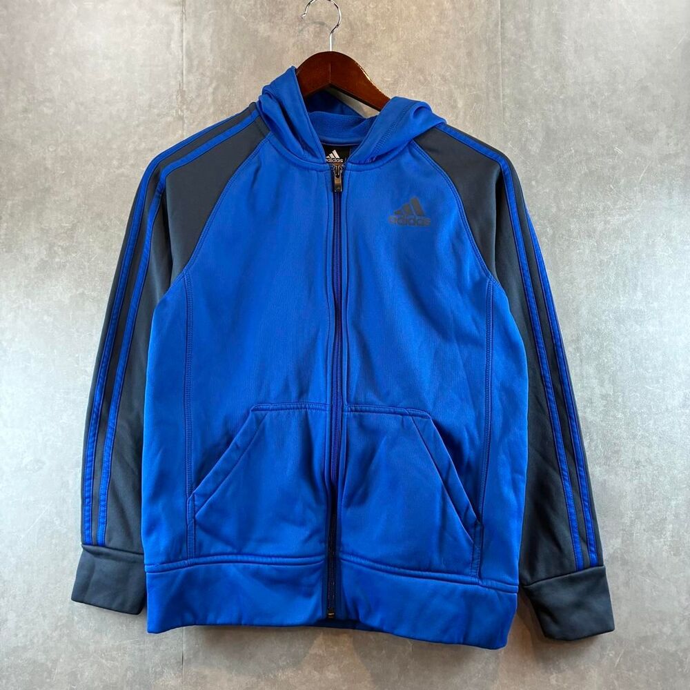 Adidas Men's Blue Hoodie